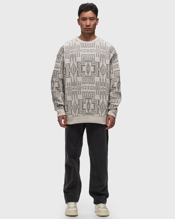 CREWNECK PULLOVER IVORY HARDING STAR