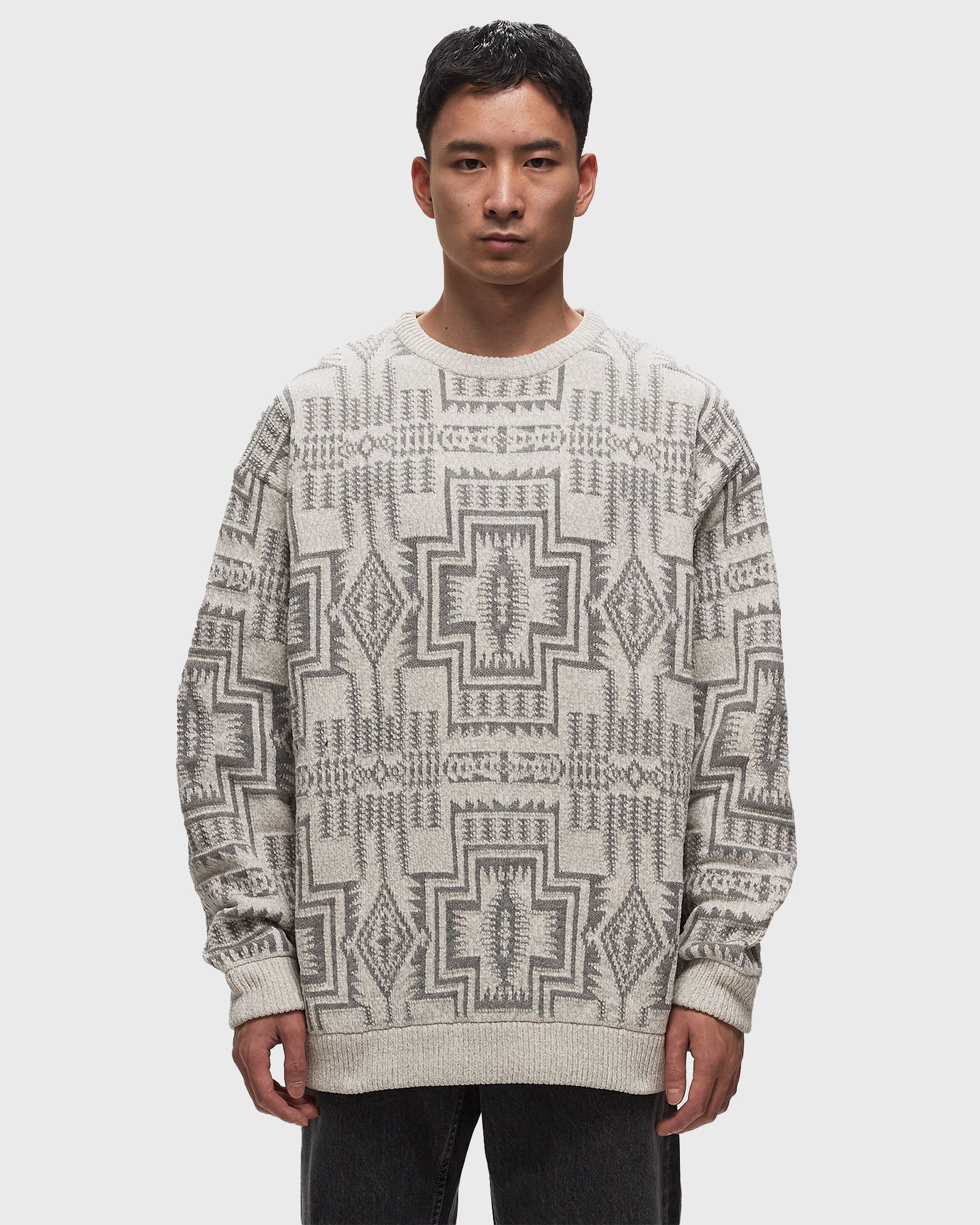 CREWNECK PULLOVER IVORY HARDING STAR