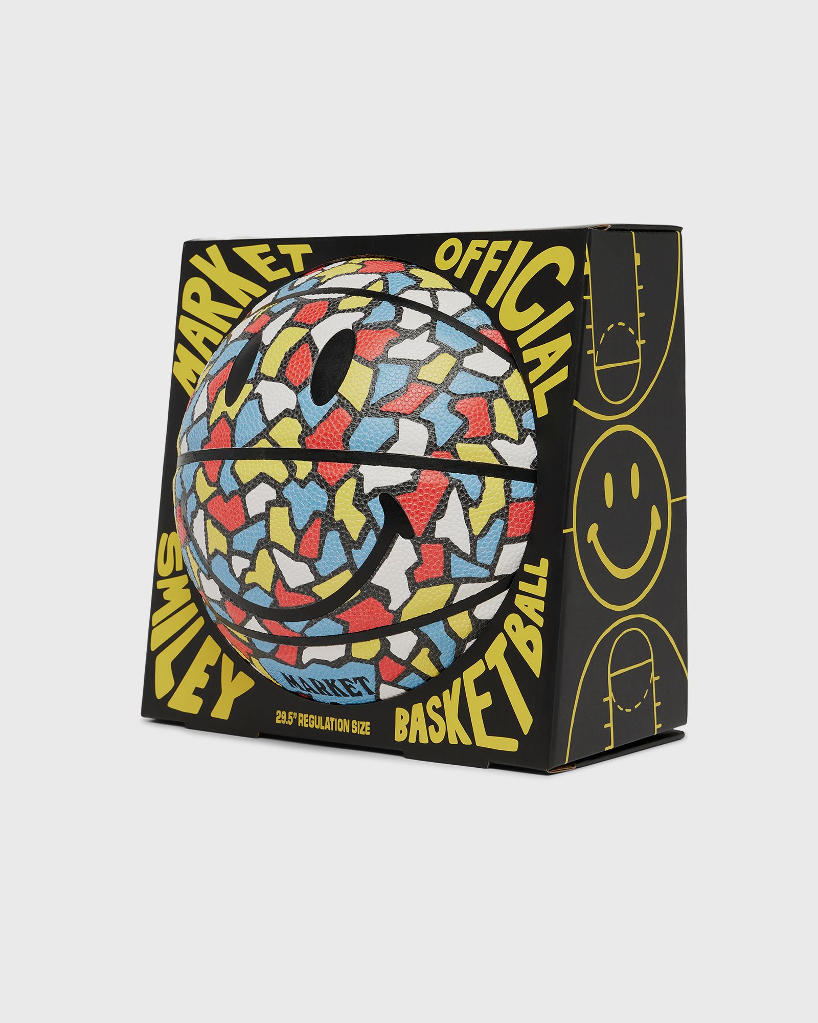 Smiley Market Mosaic Basketball SIZE 7