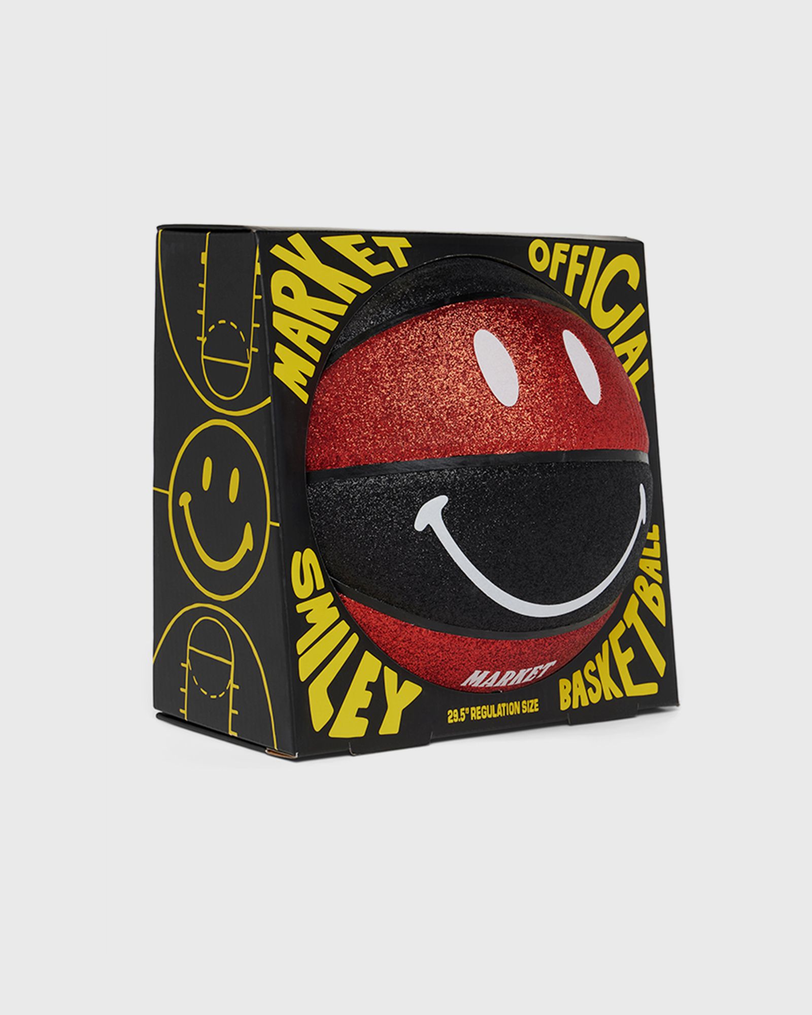 Smiley Glitter Windy City Basketball SIZE 7