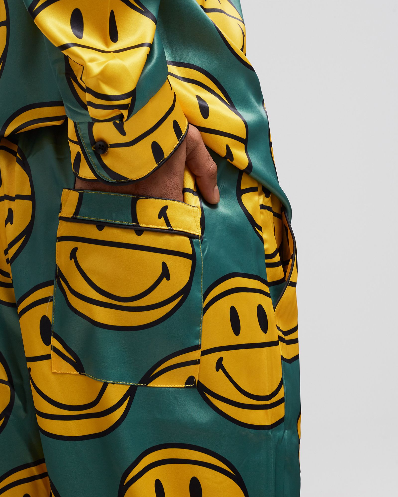 Smiley Basketball Pajama Set
