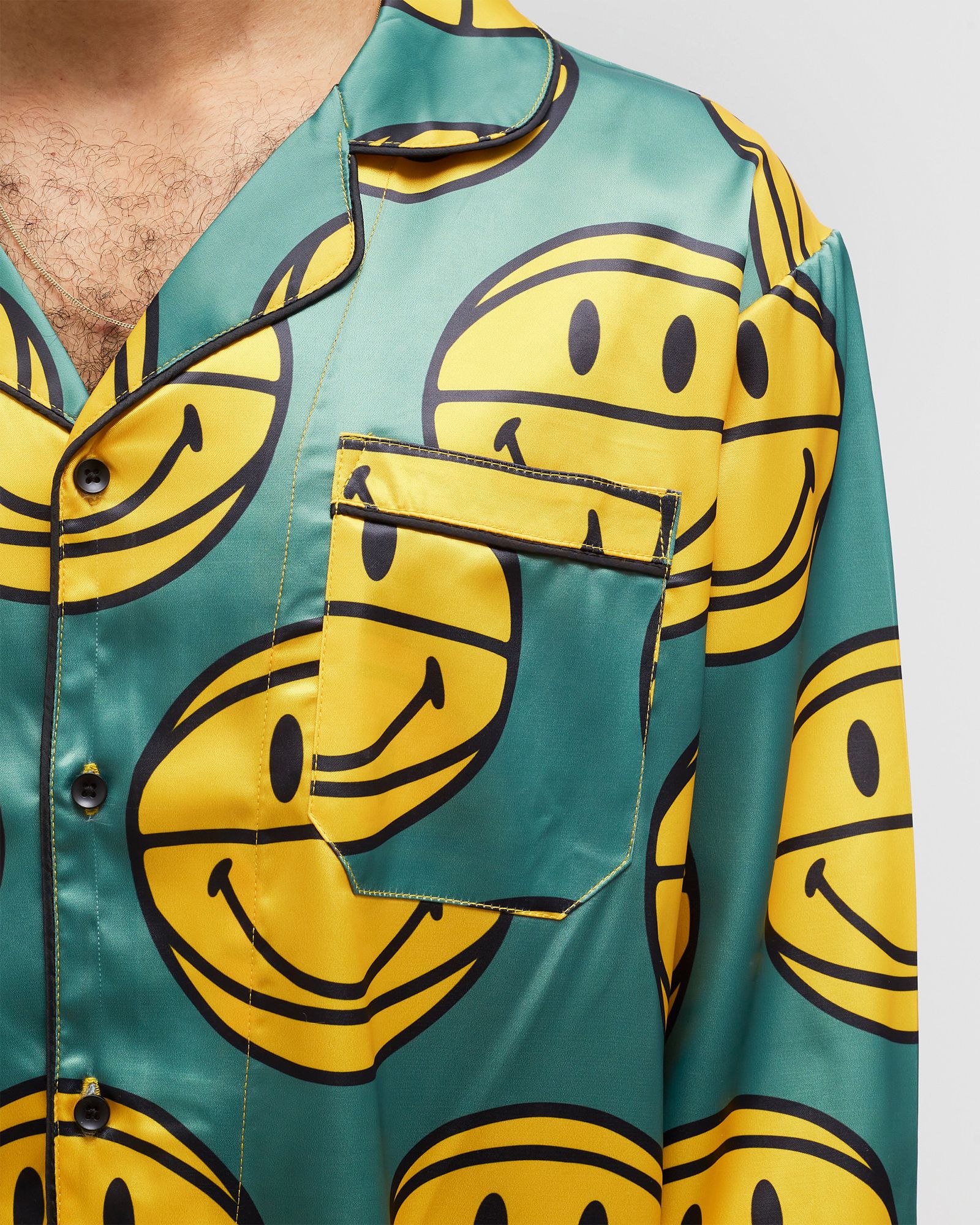 Smiley Basketball Pajama Set