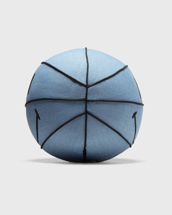 Smiley Denim Pillow