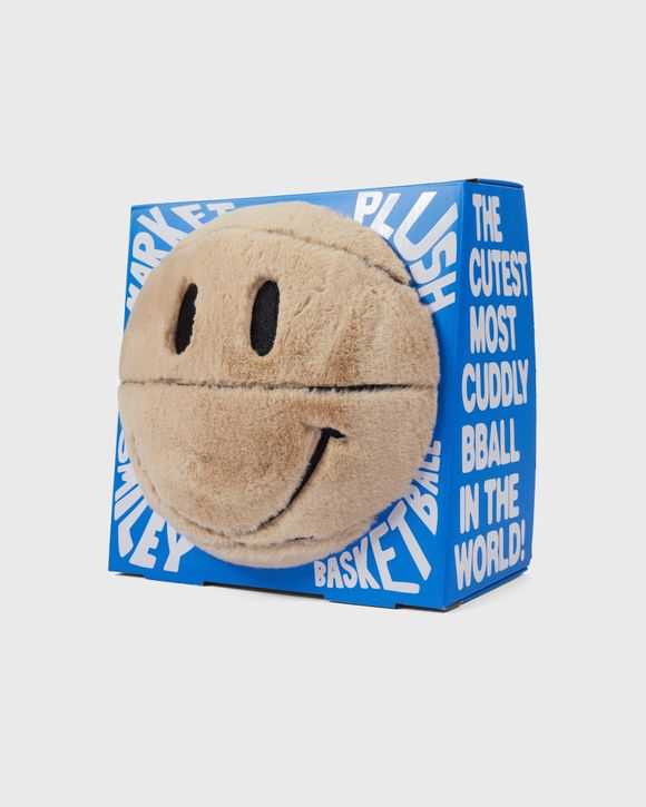 Smiley Sherpa Basketball Pillow