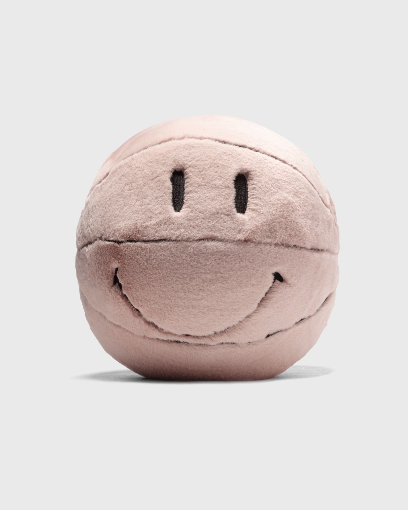 Smiley Sherpa Basketball Pillow
