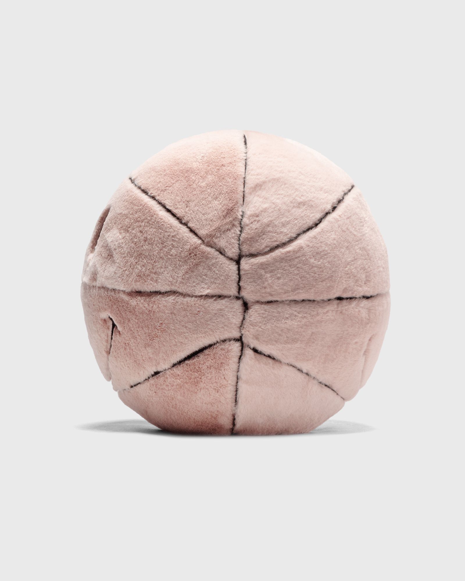 Smiley Sherpa Basketball Pillow