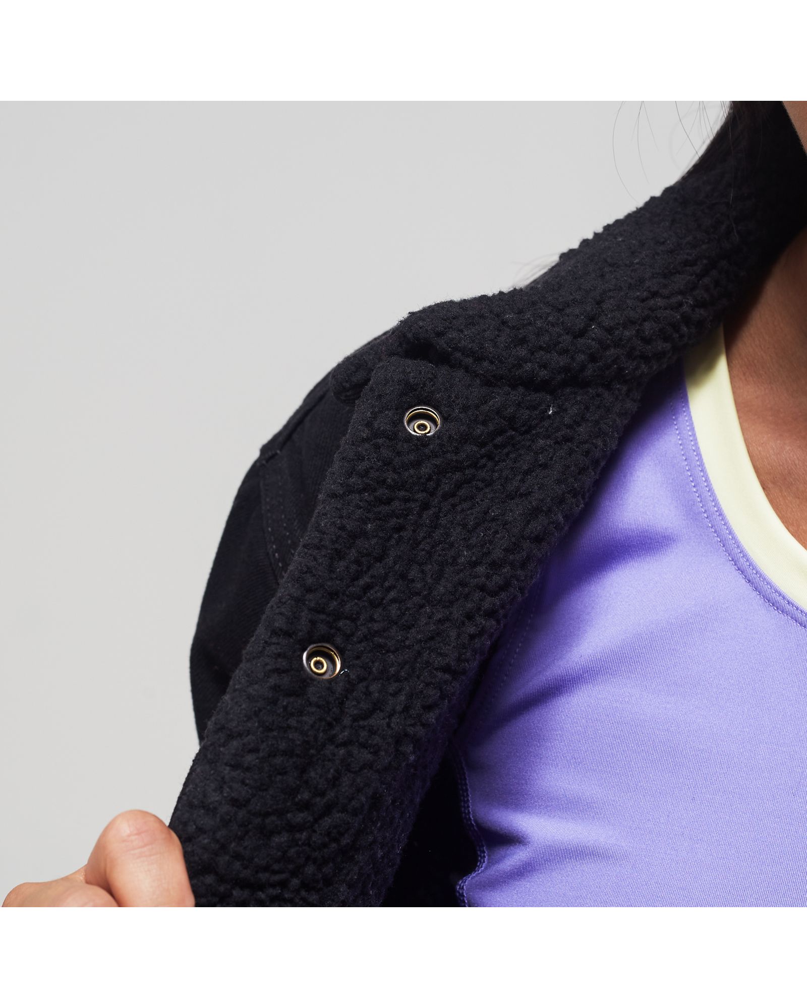 WMNS EX-BF SHERPA TRUCKER JACKET