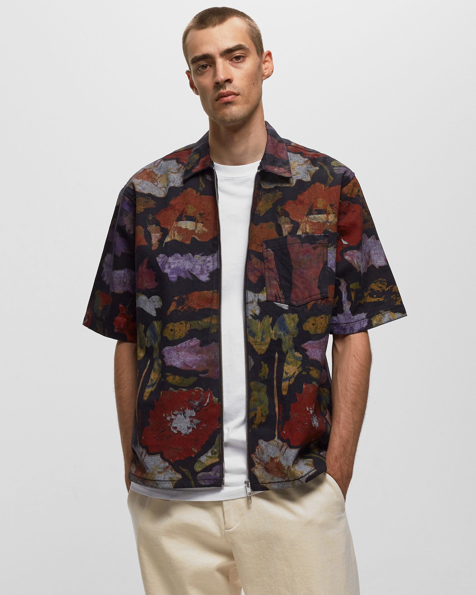 ImporeSSion Full Zip Work Shirt