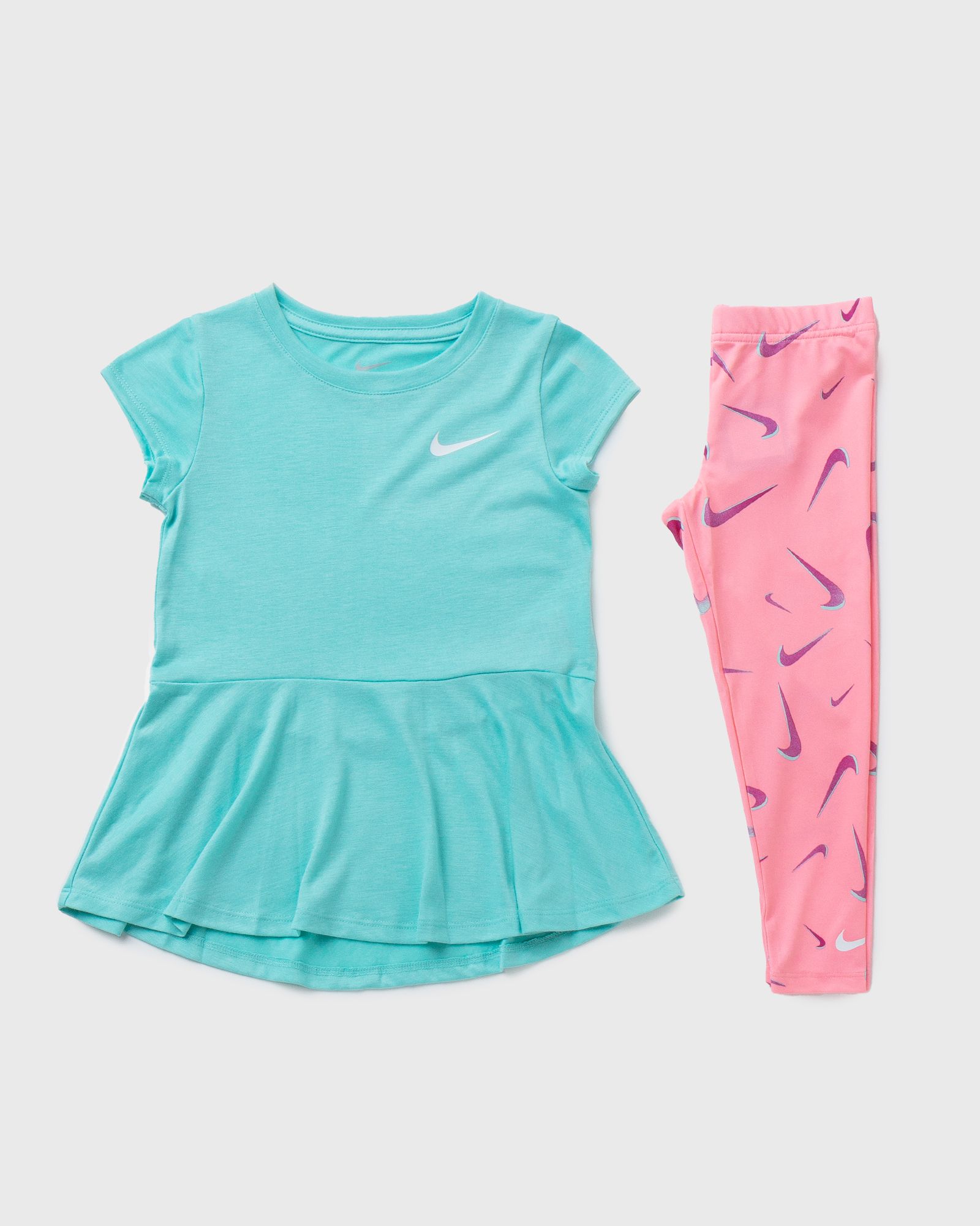 SWOOSH TOP AND LEGGINGS 2-PIECE SET