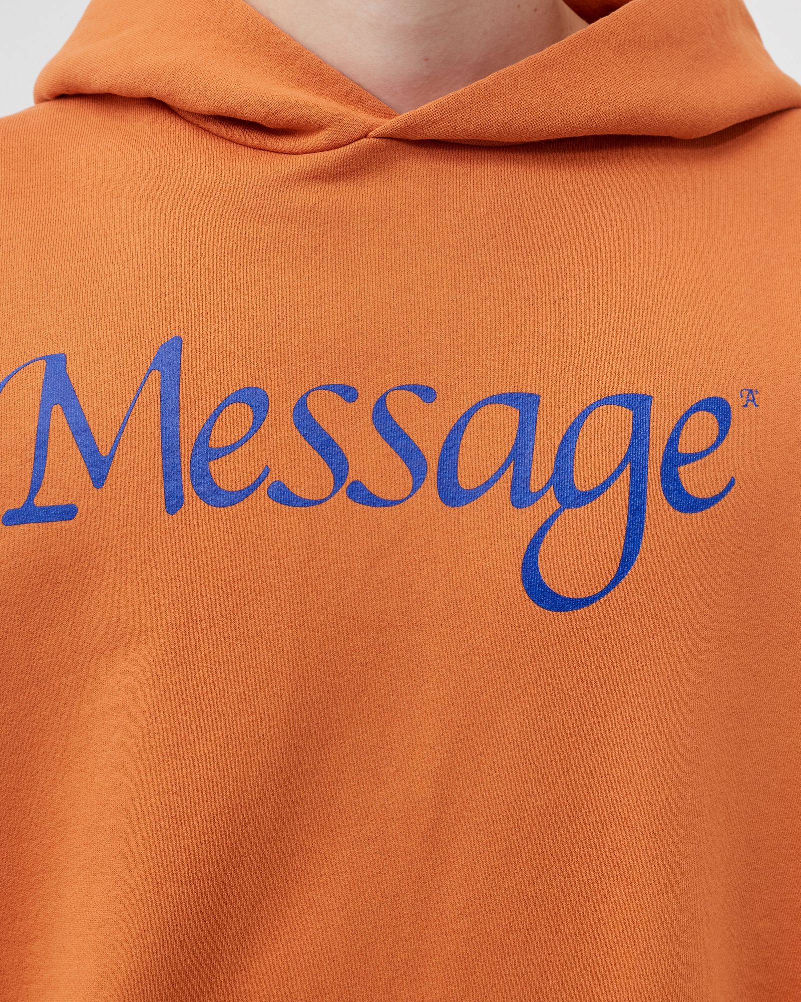 A+ MESSAGE HOODED SWEAT