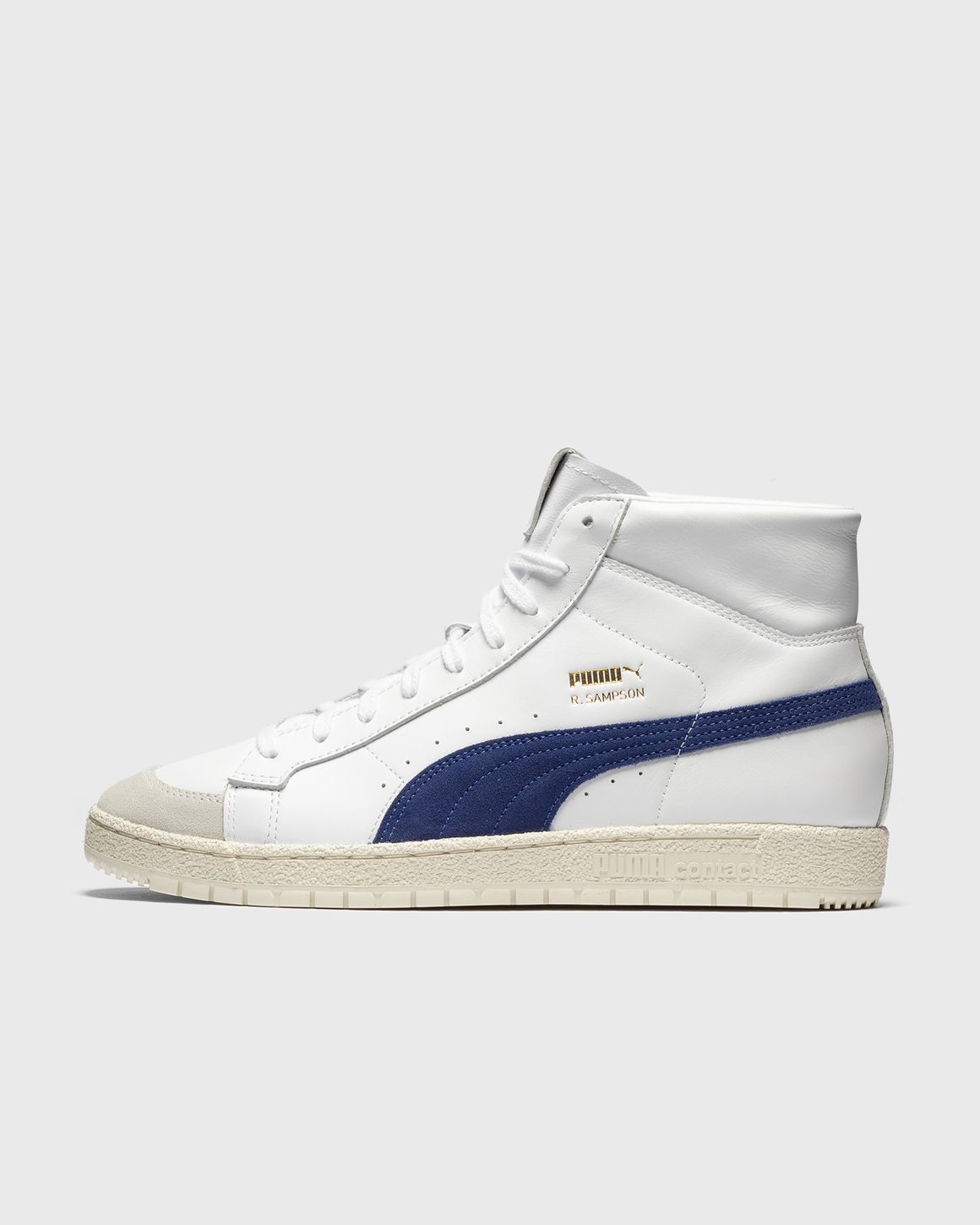 Puma Ralph Sampson 70 Mid OG ホワイト/ブルー Shoes Puma Ralph Sampson 70 Mid OG - Top4Running.com