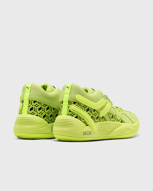 Puma x MCM TRC Blaze Court Yellow - ACID LIME-PUMA BLACK