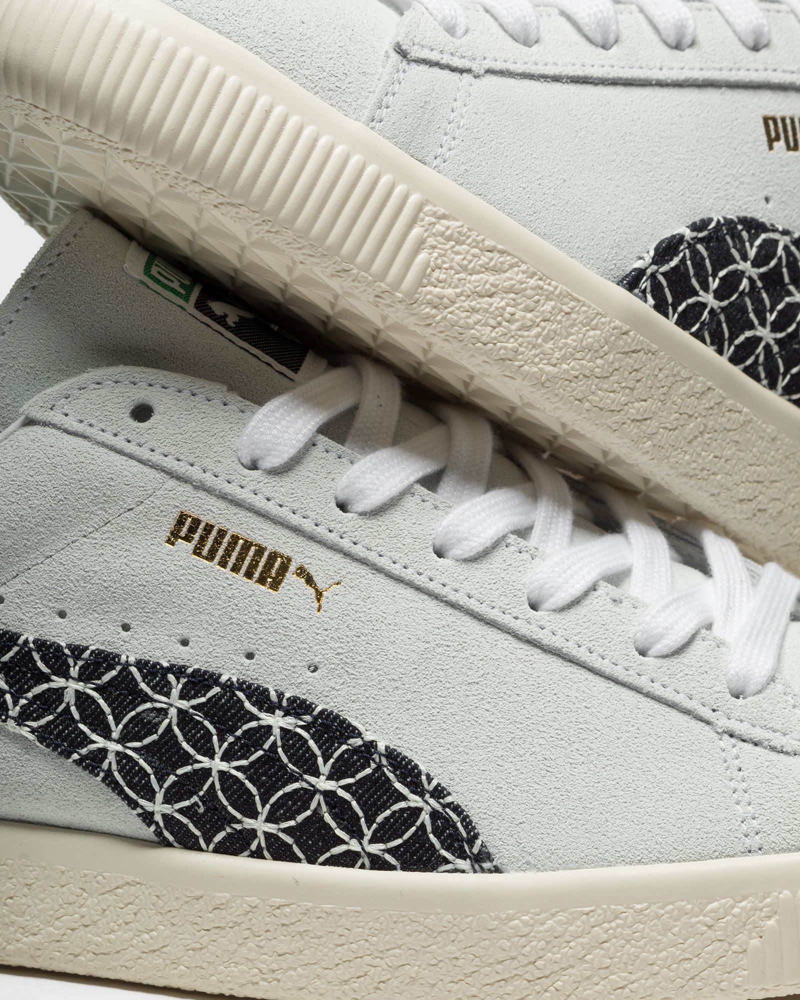 Suede VTG MIJ Sashiko