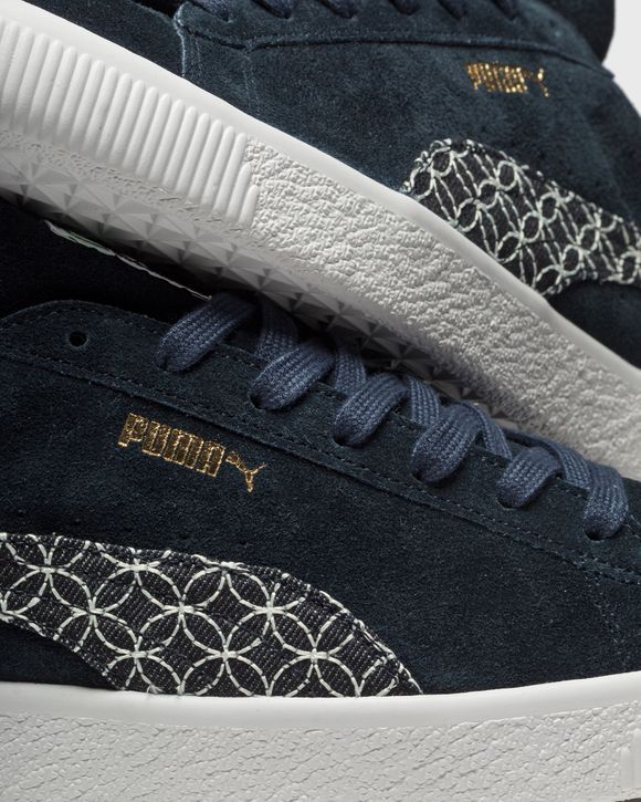 Suede VTG MIJ Sashiko