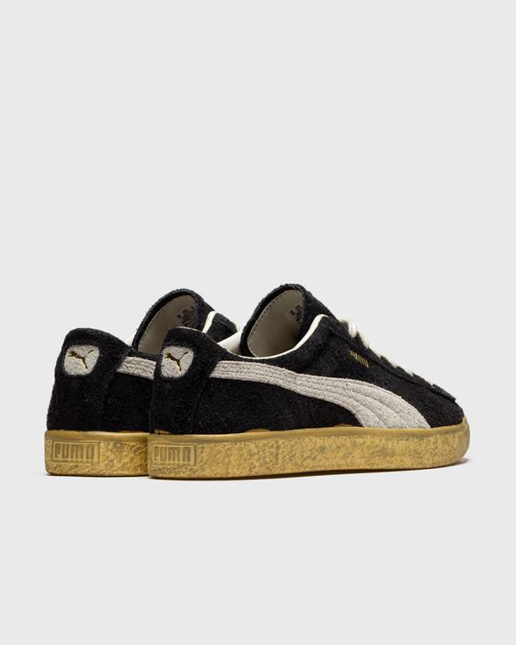 Puma Suede VTG The Never Worn Black - Puma Blk-W wht-Mellow Yellow