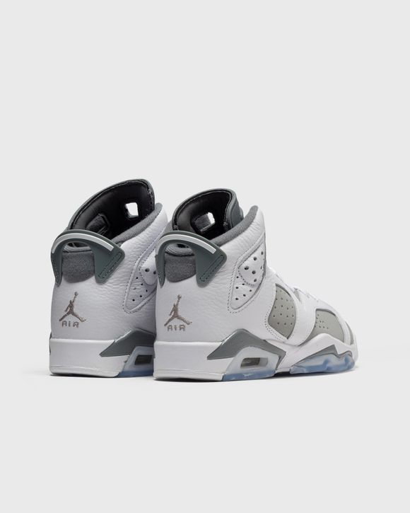 Jordan Air Jordan 6 Retro (GS) 'Cool Grey' Grey/White - WHITE/MEDIUM  GREY-COOL GREY