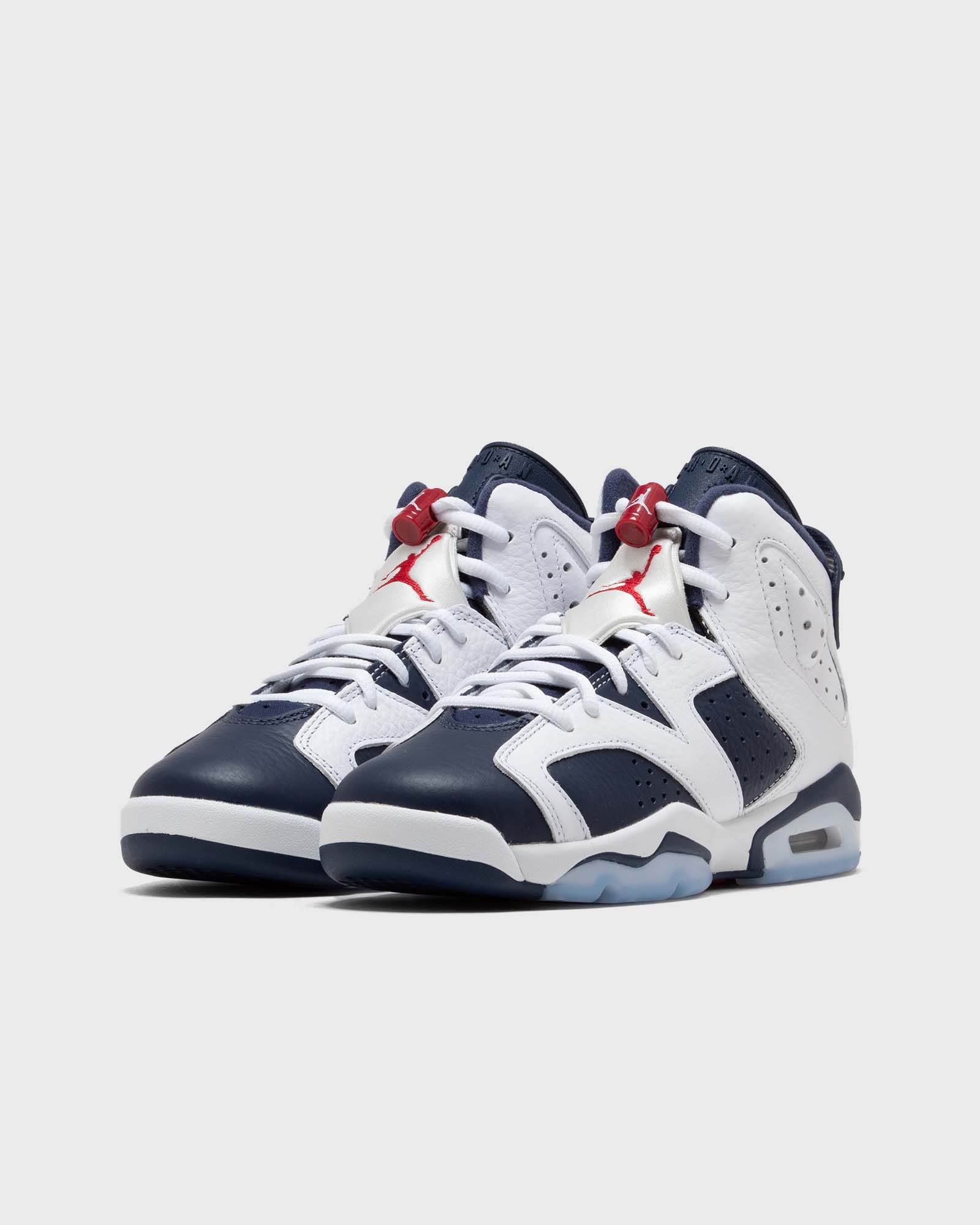 AIR JORDAN 6 RETRO ‘White and Midnight Navy‘ (GS)