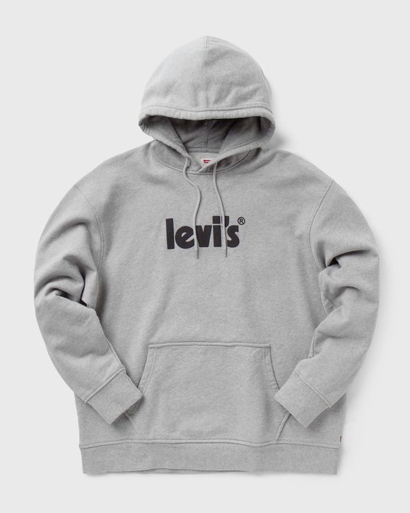 Relaxed Graphic Hoodie - Grey