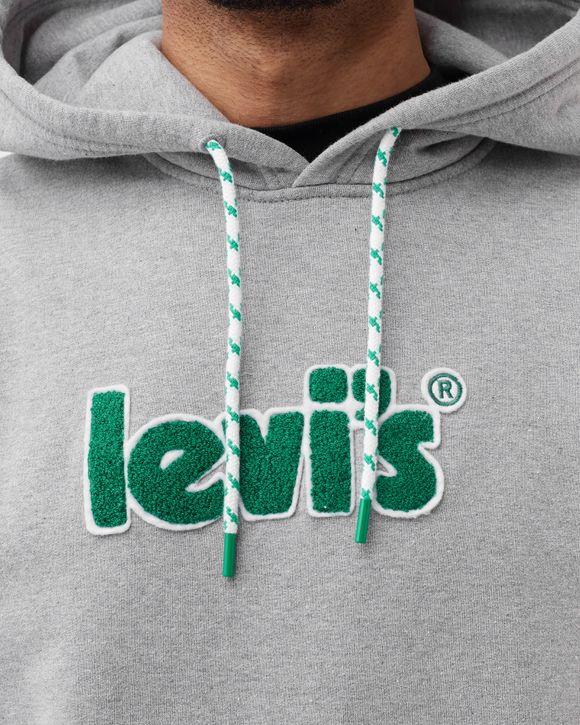 Sweat Levis Graphic Hoodie Vert Homme