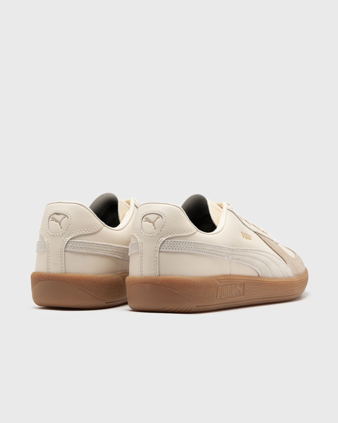 Puma Army Trainer White - SUGARED ALMOND-PRAIRIE TAN
