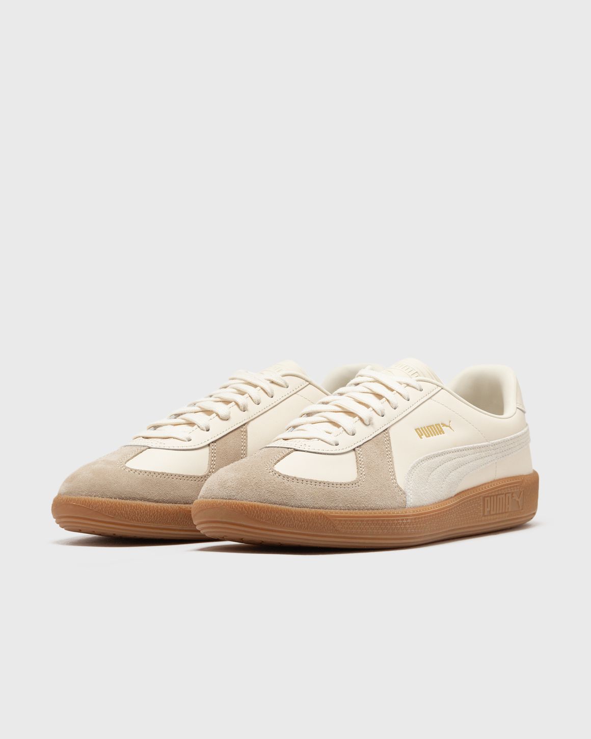 Puma Army Trainer White - SUGARED ALMOND-PRAIRIE TAN