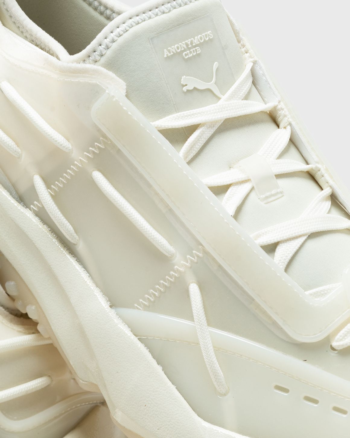 ★人気★【PUMA】★PUMA PLEXUS VINYL ANONYMOUS CLUB★23-27cm PUMA Plexus Vinyl X Anonymous Club Lace Up Mens Off White