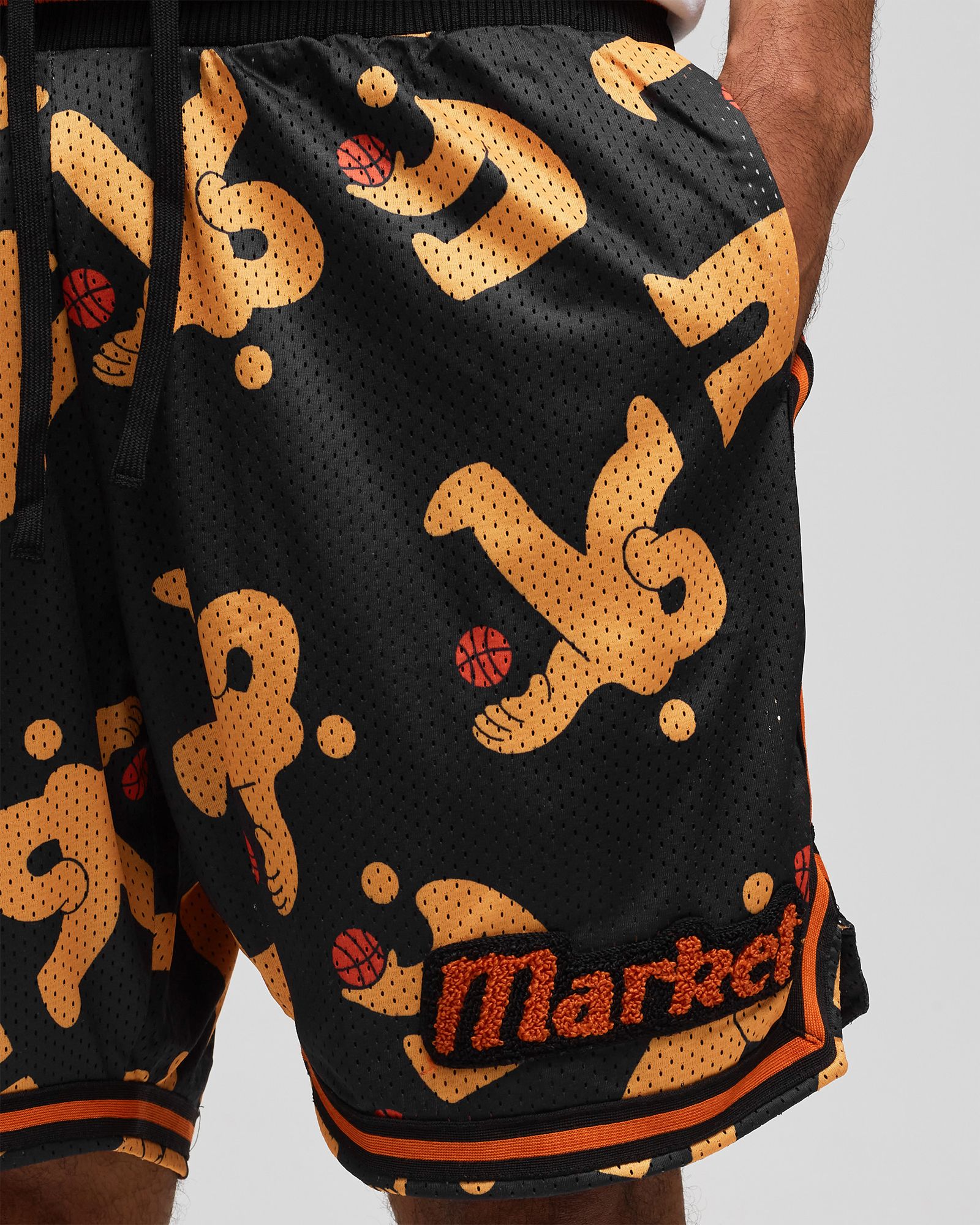 Morning Pick Up Mesh Basketball Shorts