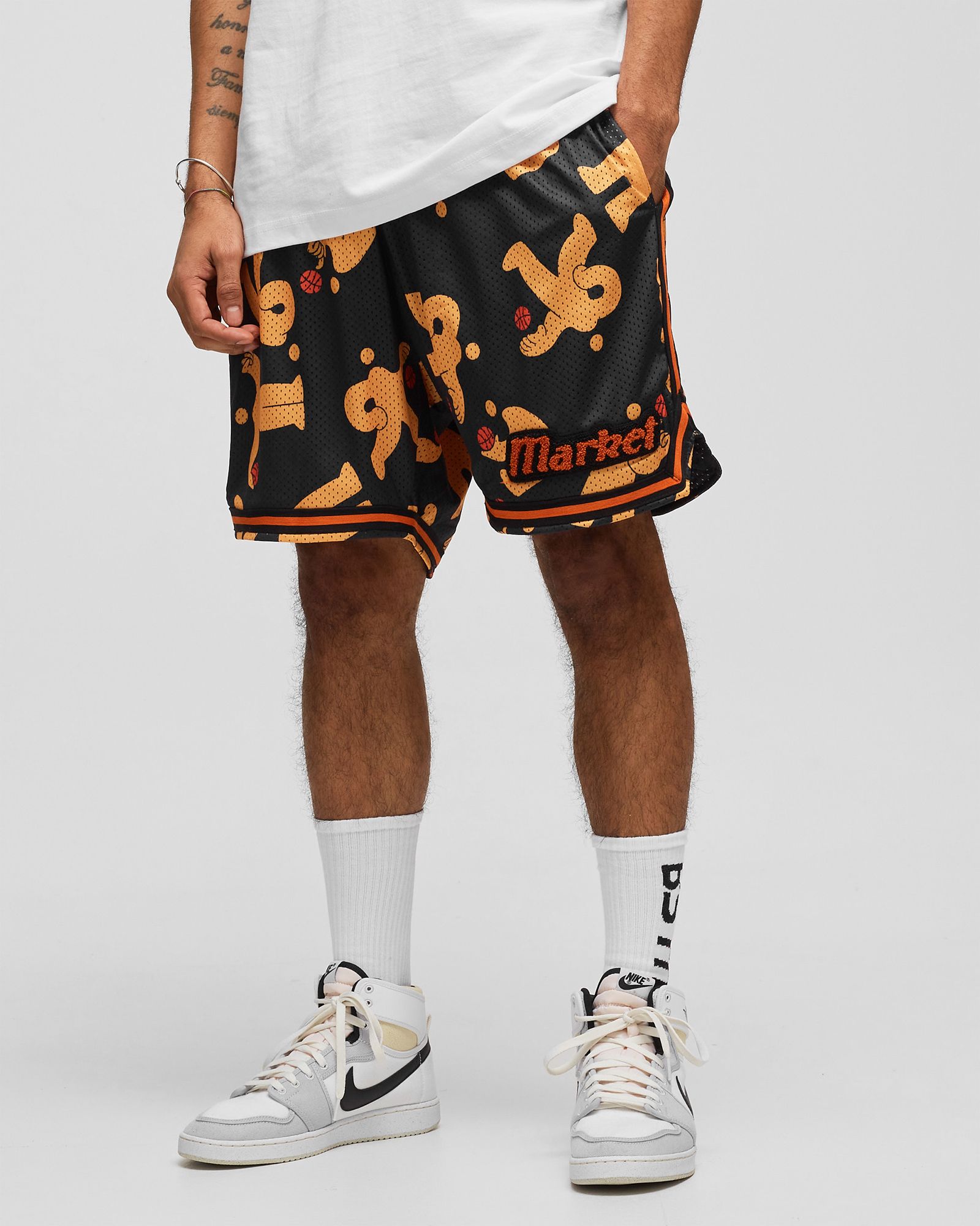 Morning Pick Up Mesh Basketball Shorts