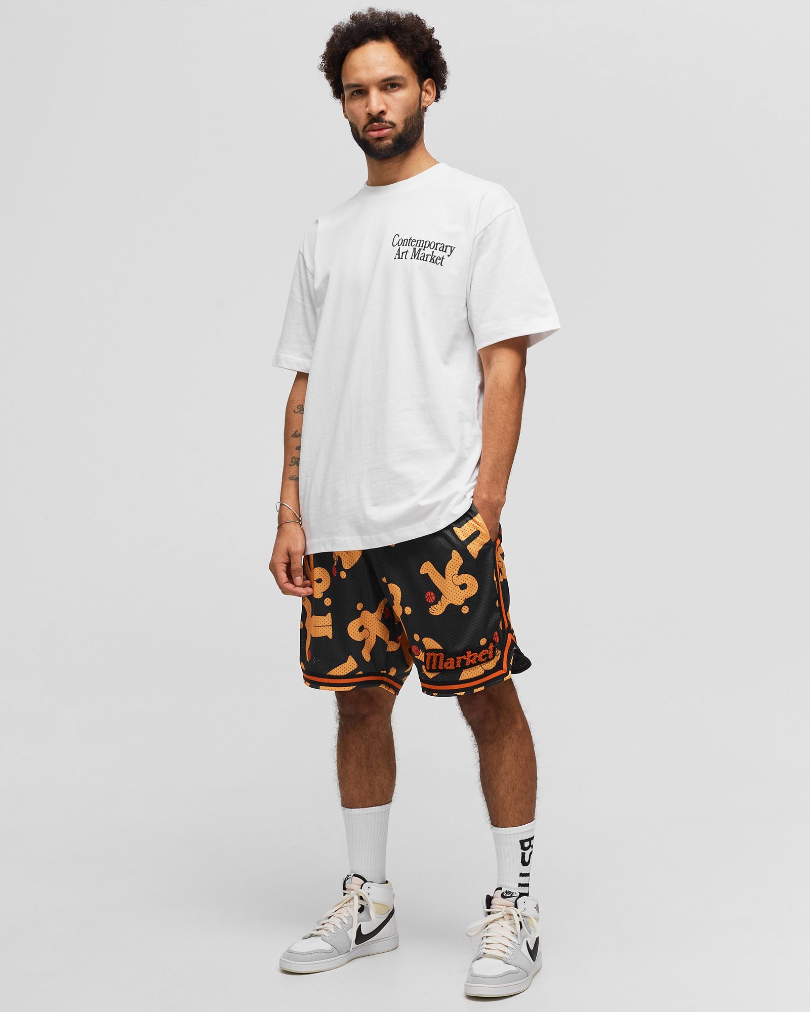 Morning Pick Up Mesh Basketball Shorts