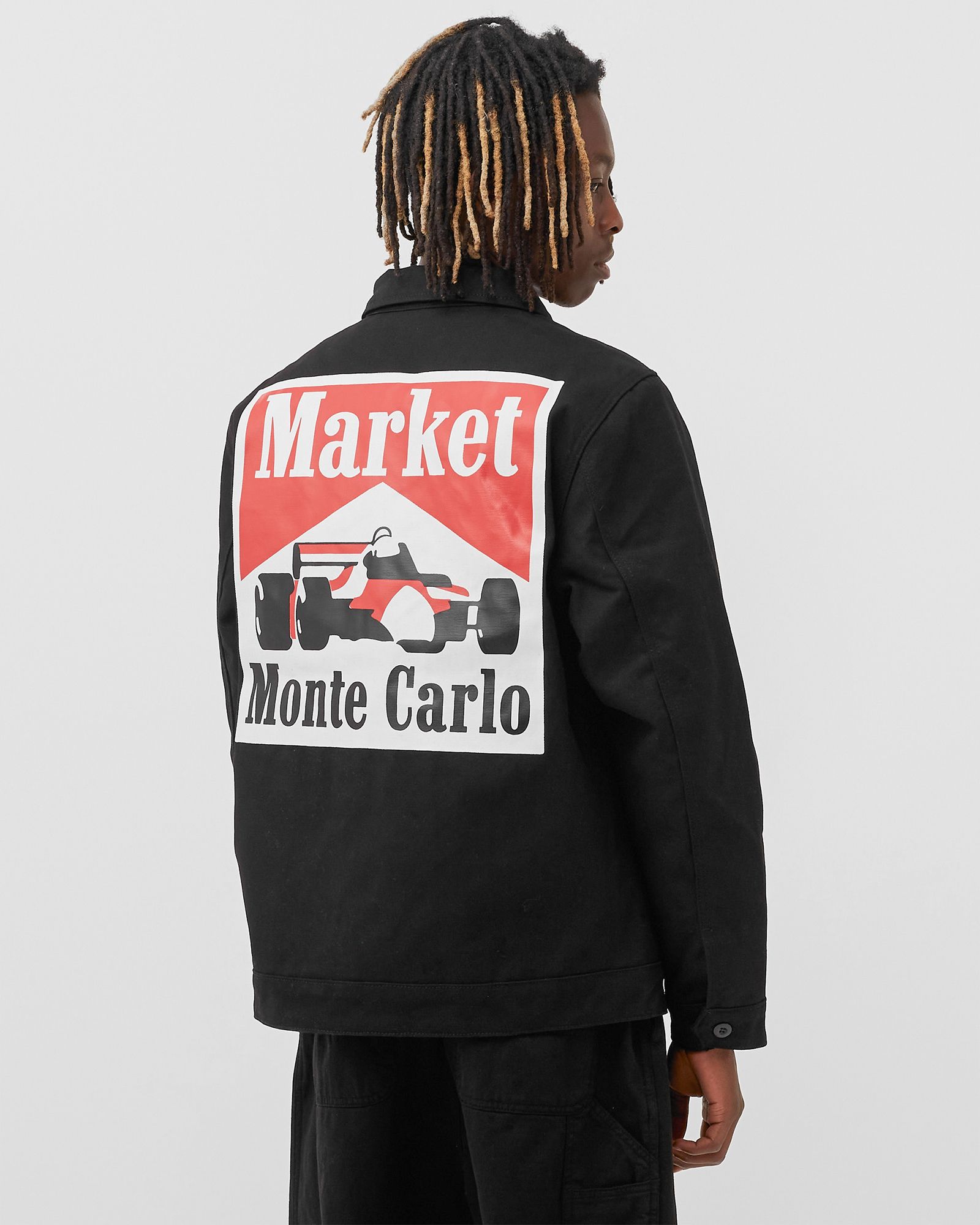 Market Racing Logo Coach Jacket