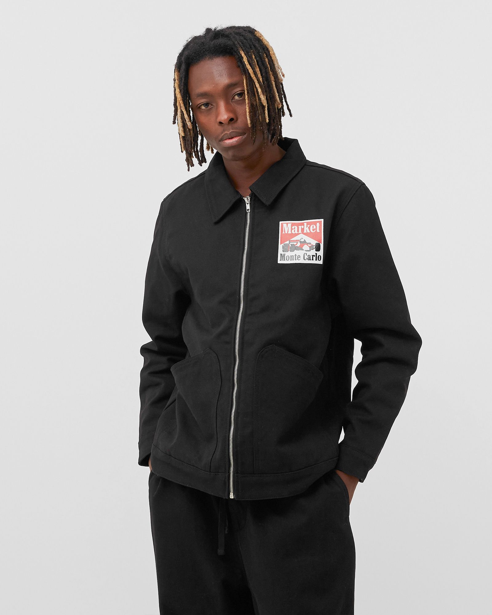 Market Racing Logo Coach Jacket