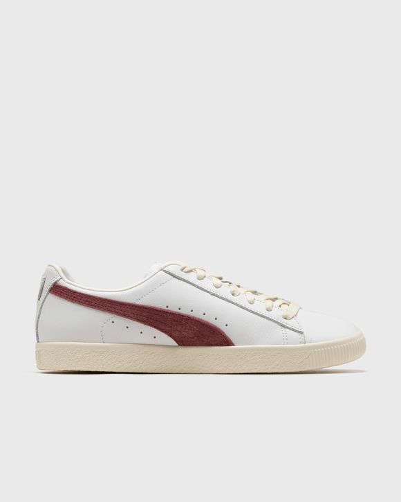 Puma clyde white red sale