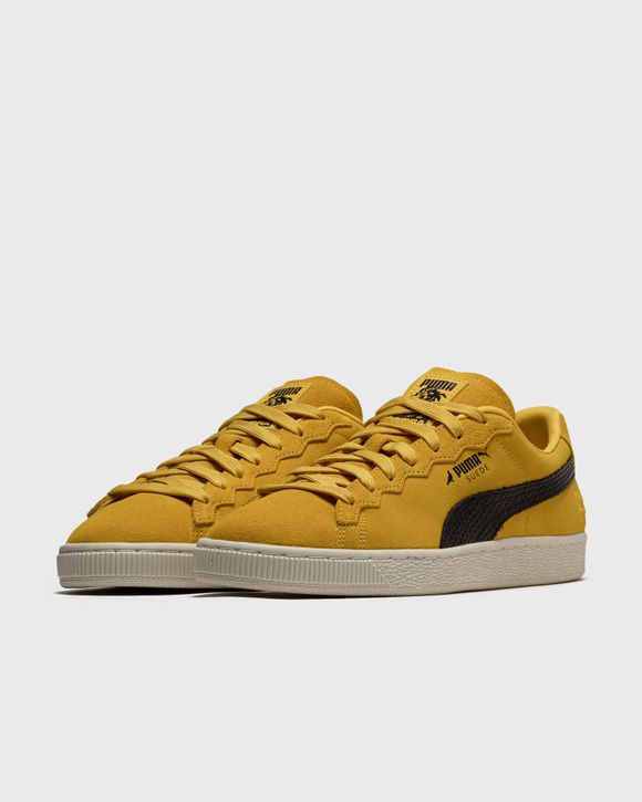 Puma suede on sale yellow