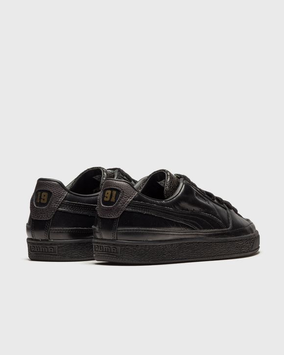 Black on black suede pumas online