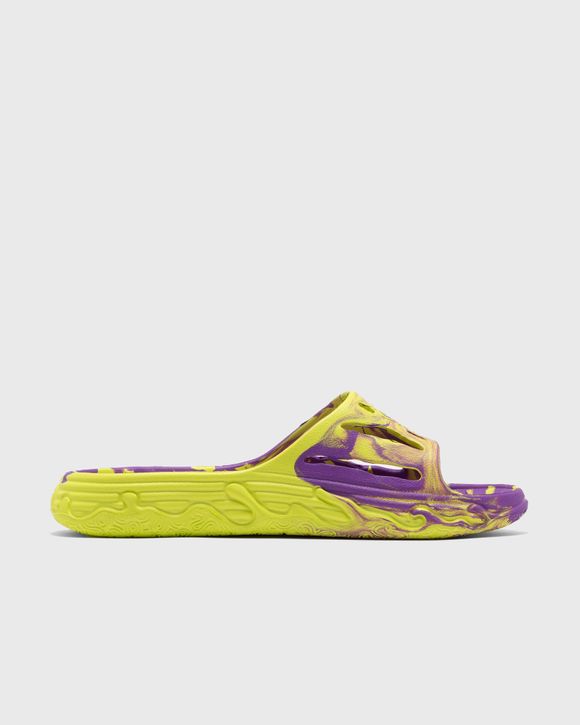 Puma store slides purple