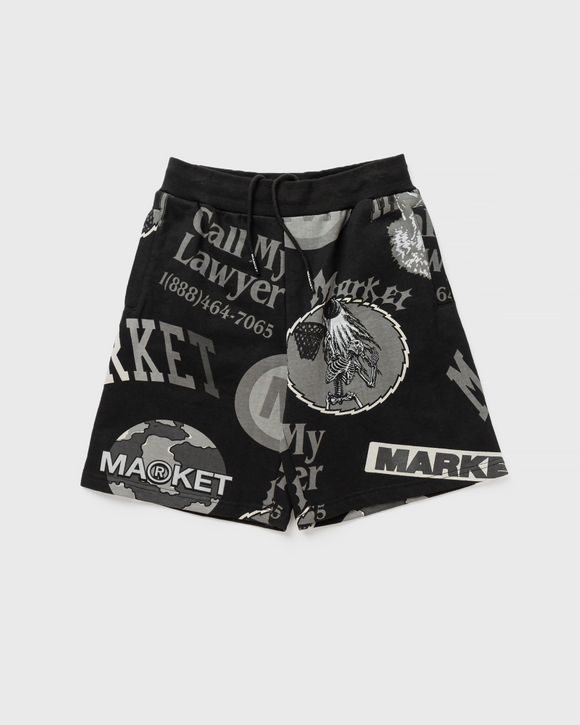 Monogram AOP Grayscale Short