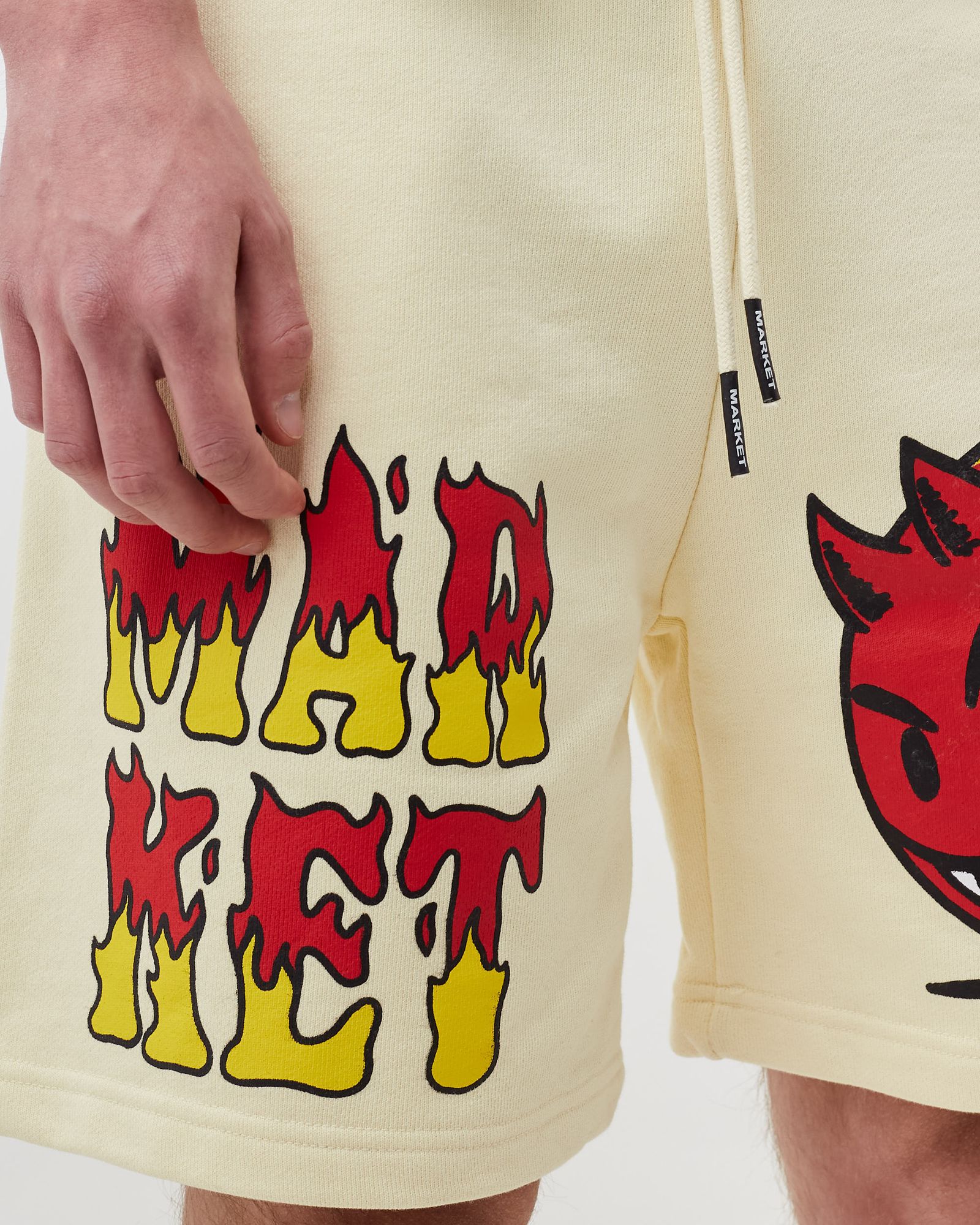 Smiley Good and Evil Shorts