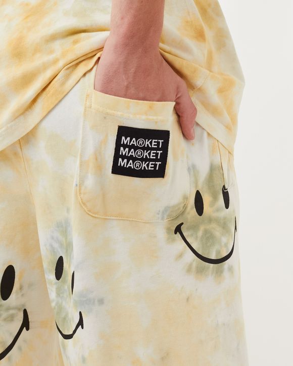 Smiley Shibori Dye Shorts