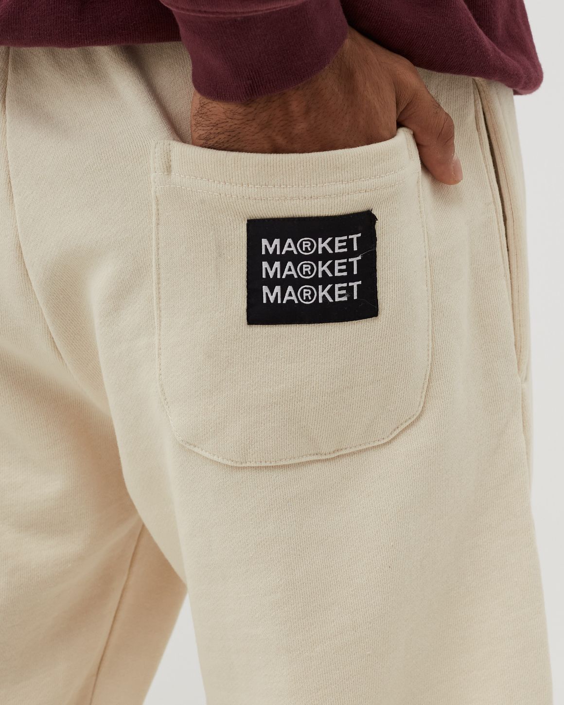 [OPEN YY] / ☆ 25SS WASHED POCKET SWEAT BAGGY / BEIGE OPEN YY] / ☆ 25SS WASHED POCKET SWEAT BAGGY / BEIGE WASHED