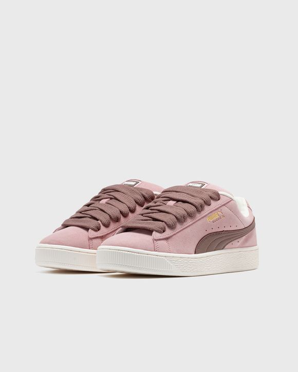 Hot pink store suede pumas