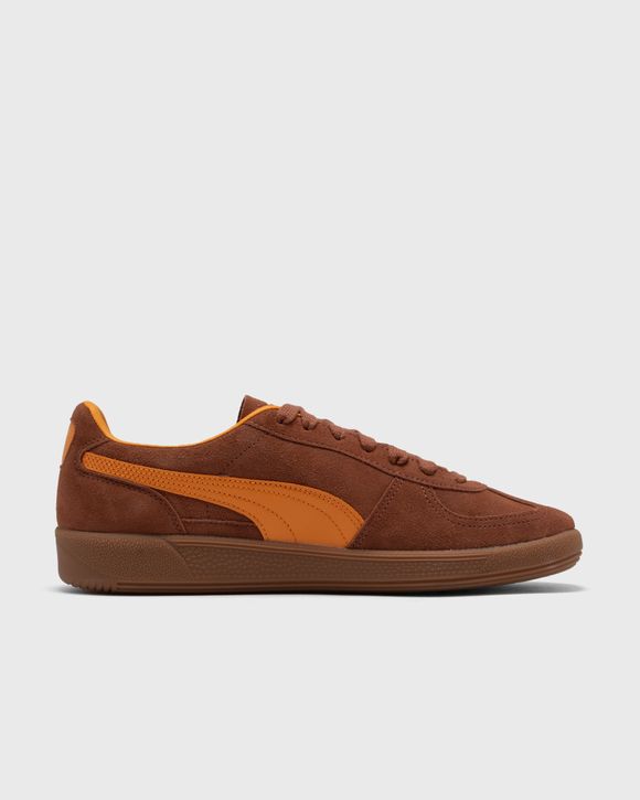 Brown puma shop shoes