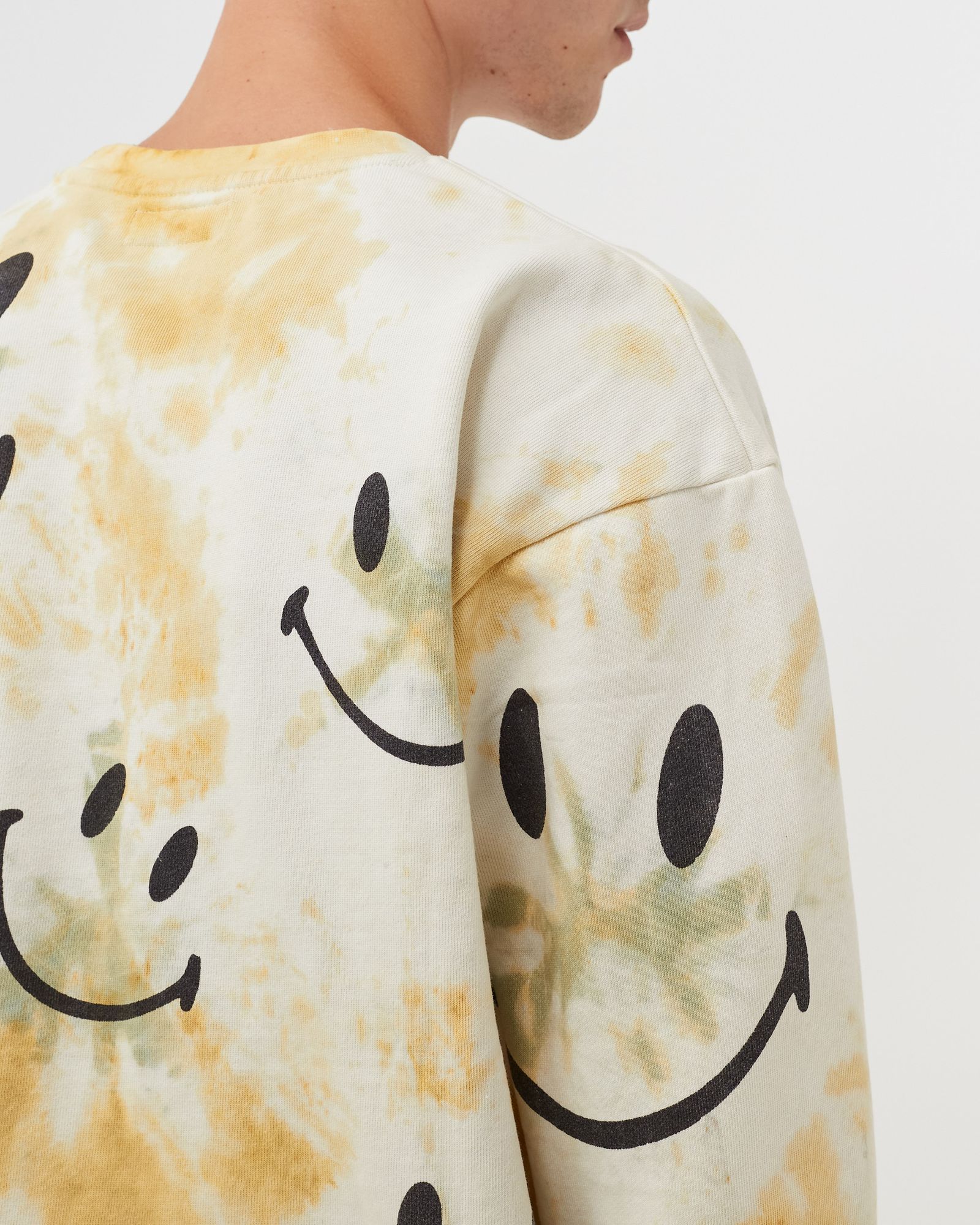 Smiley Shibori Dye Crewneck