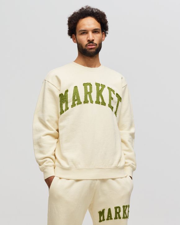 Market Market Vintage Wash Crewneck Beige COCONUT