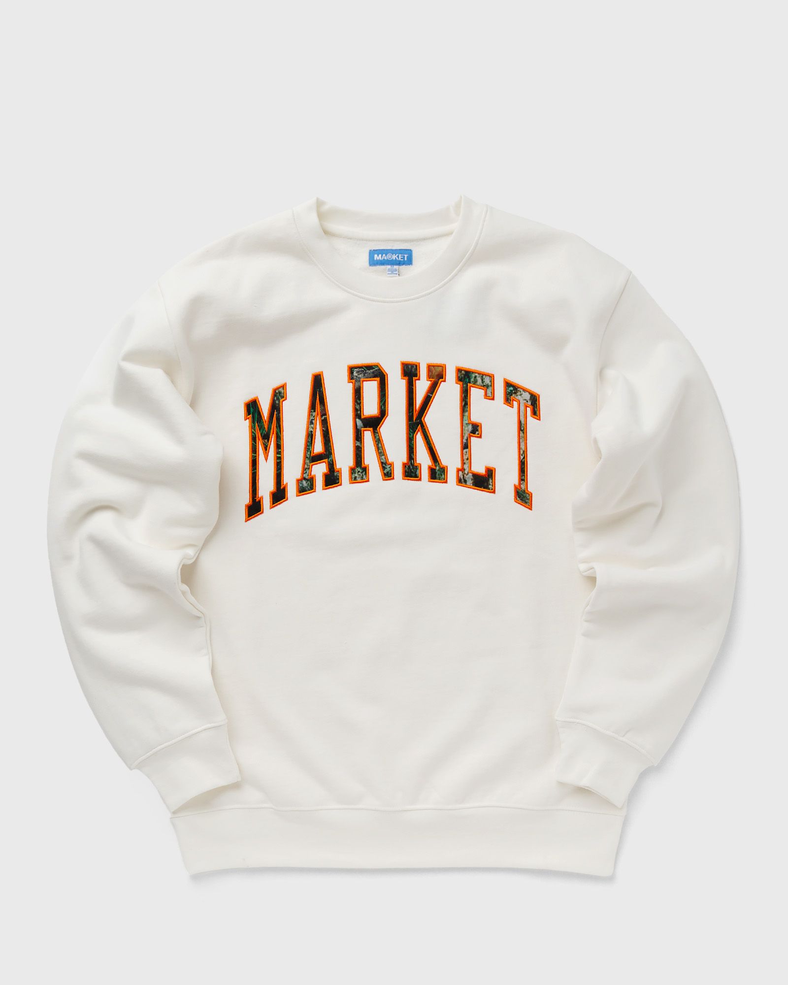 Market - fauxtree arc crewneck sweatshirt men sweatshirts beige in größe:xl