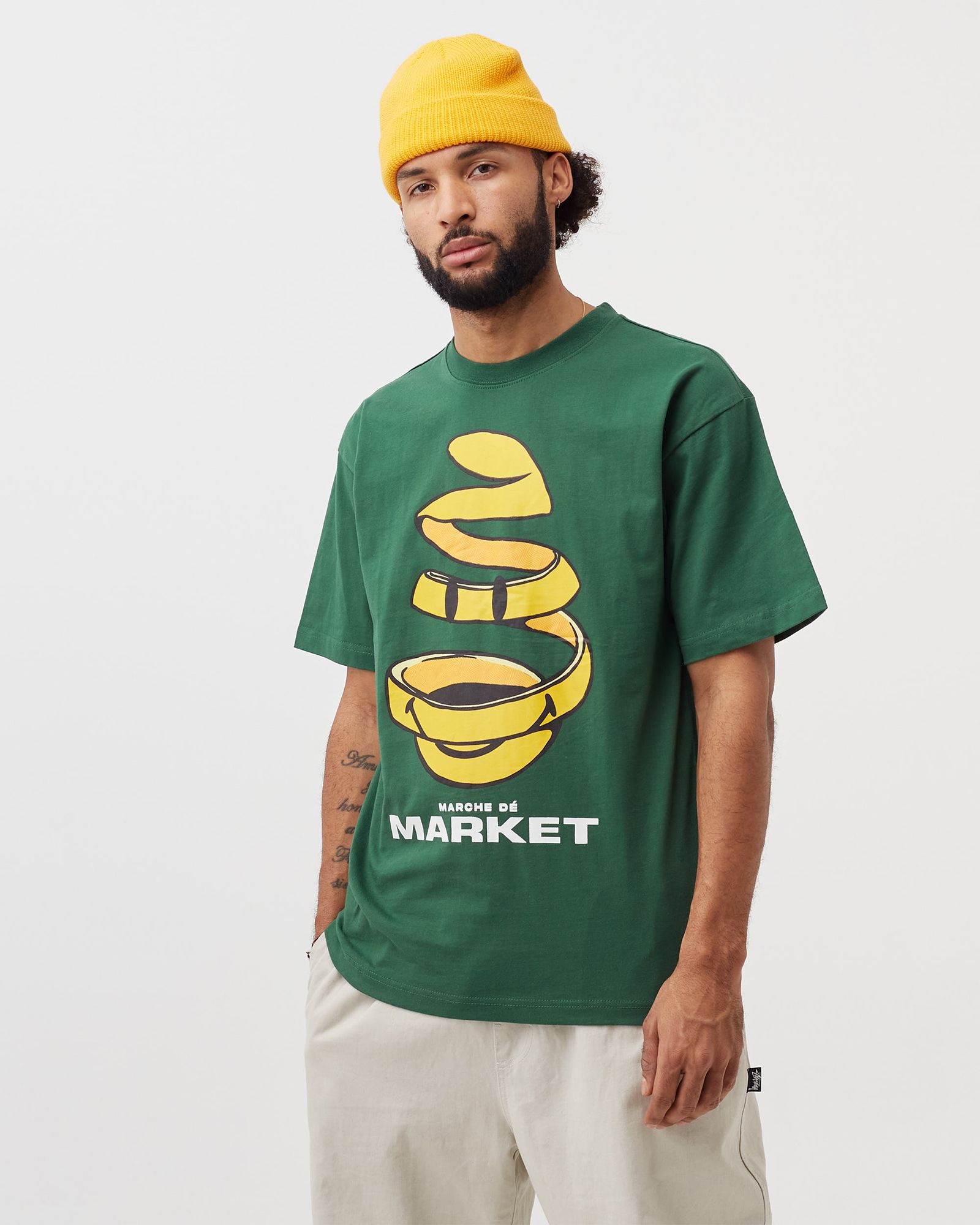 Smiley Marche de Market Tee