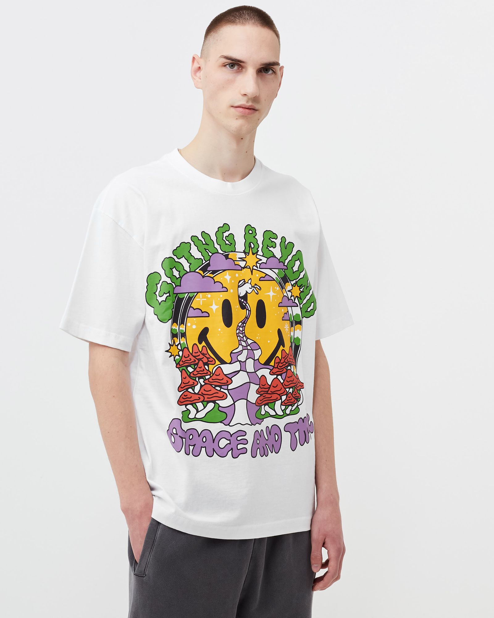Smiley Beyond Space and Time Tee