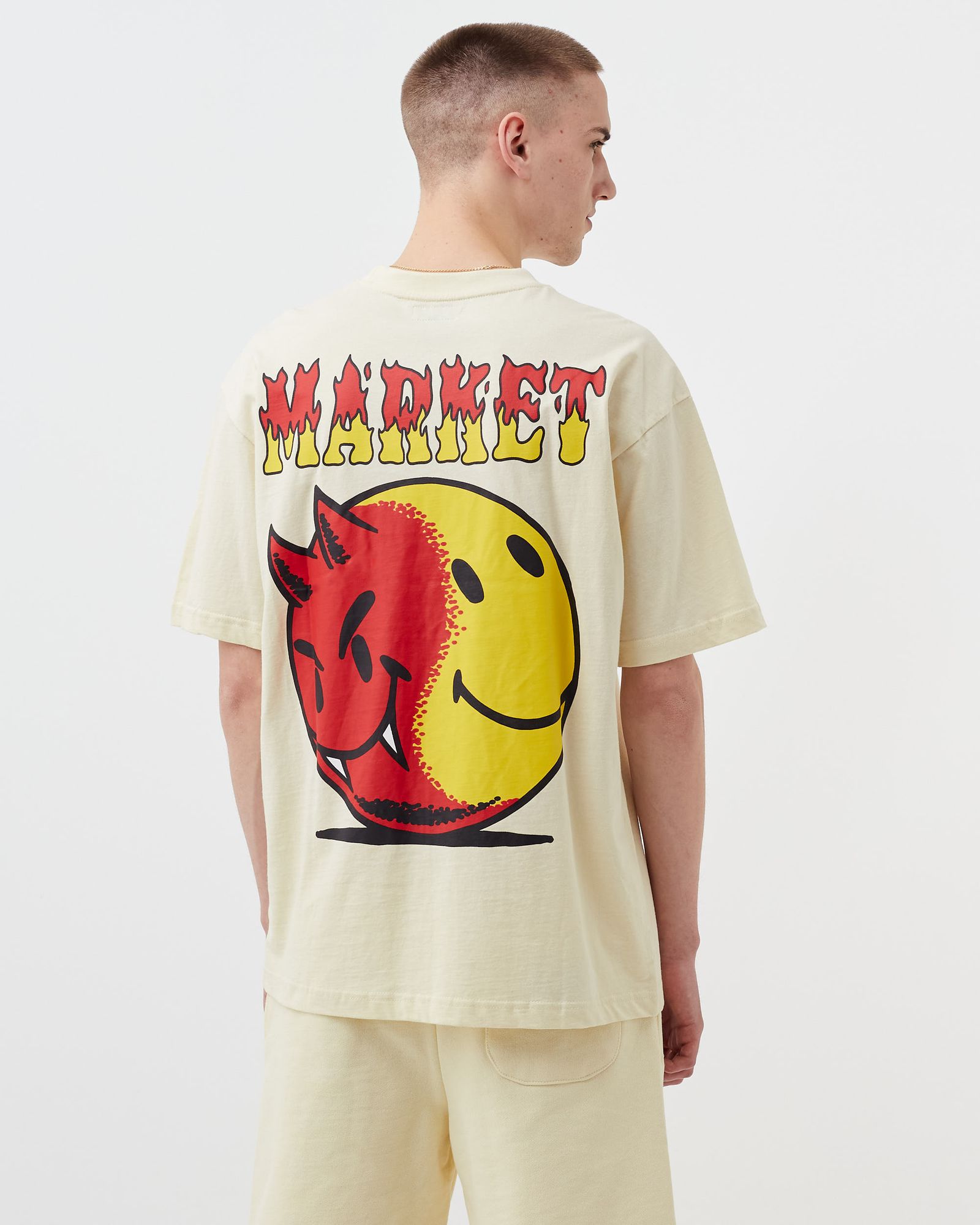 Smiley Good and Evil Tee