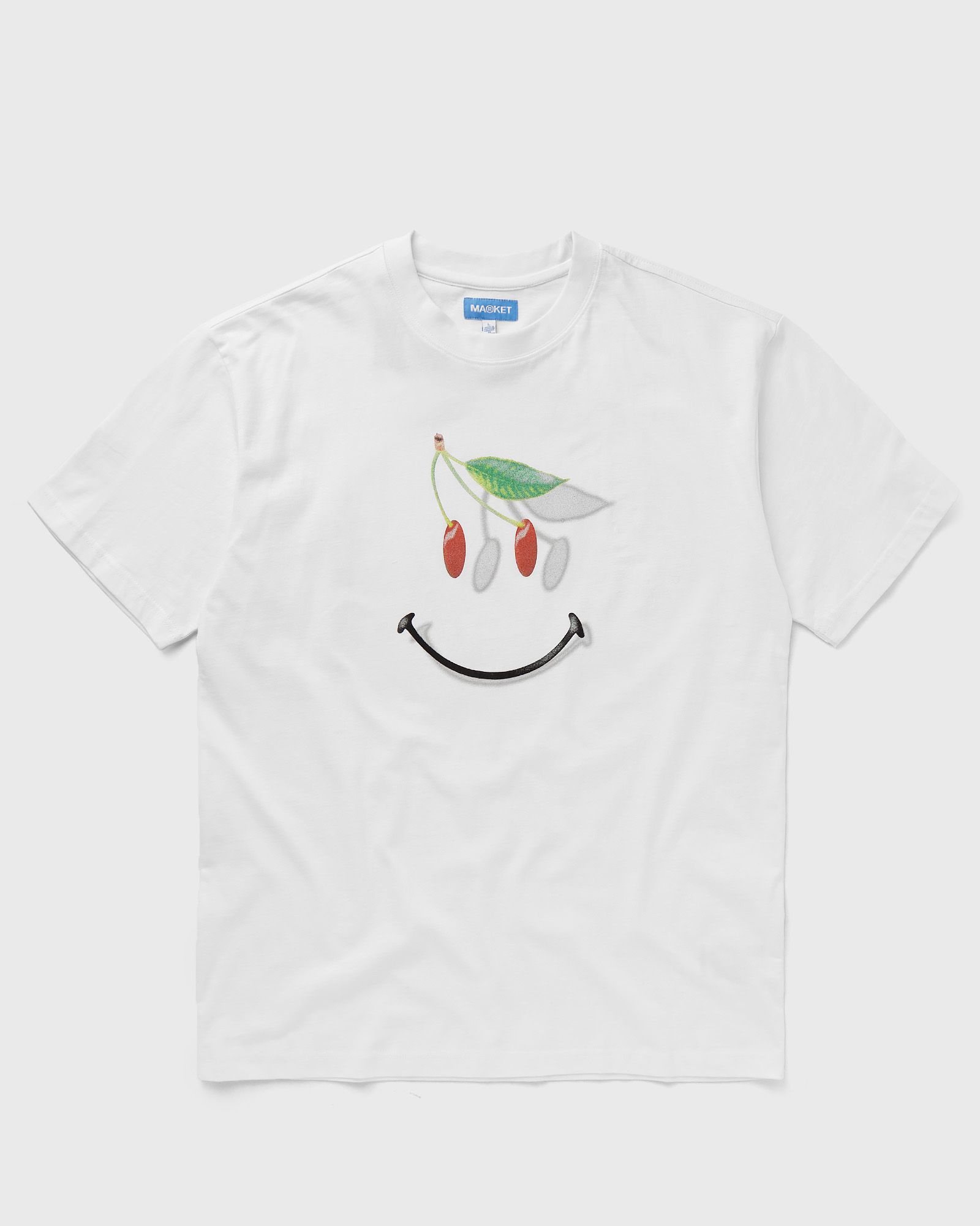 Market - smiley ripe t-shirt men shortsleeves white in größe:l