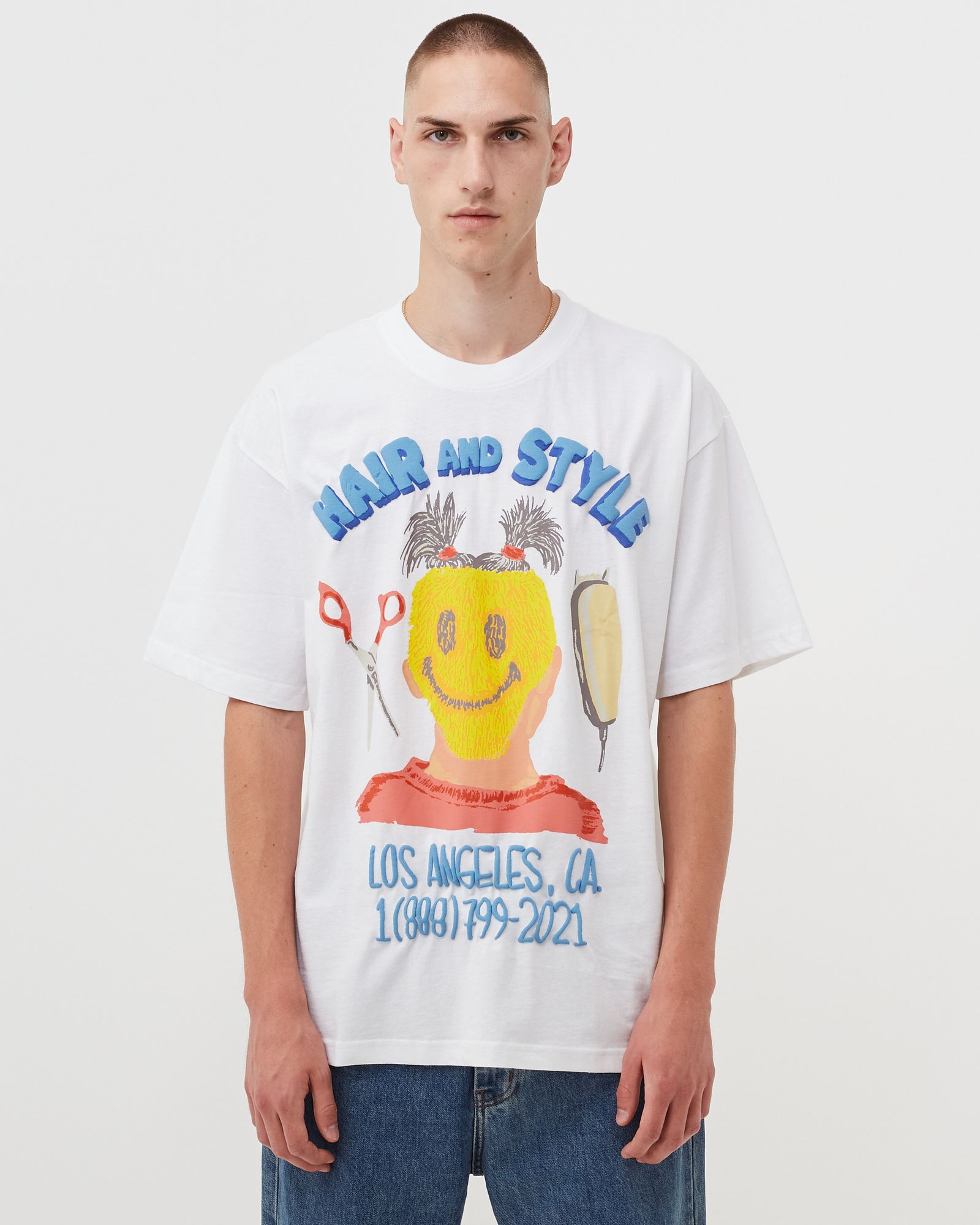 Smiley Barbershop Tee