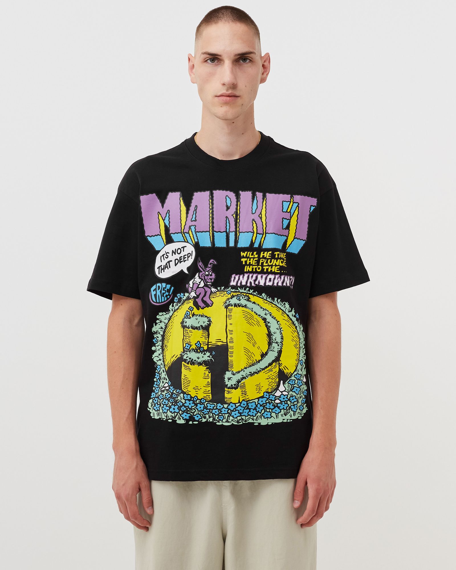 Smiley into the Unknown Tee